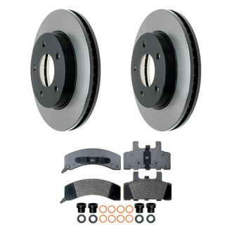 ACDelco® - Gold™ Front Brake Kit with Semi-Metallic Pads
