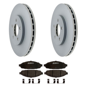 ACDelco® - Gold™ Front Brake Kit with Semi-Metallic Pads