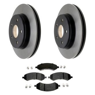 ACDelco® - Gold™ Front Brake Kit with Semi-Metallic Pads