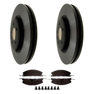 ACDelco® - Gold™ Front Brake Kit with Semi-Metallic Pads