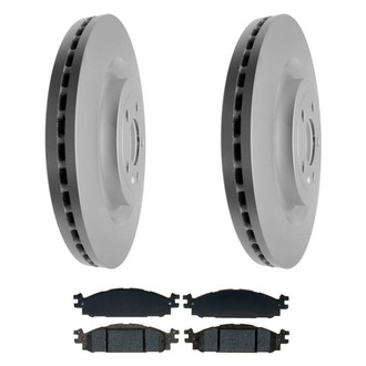 ACDelco® - Gold™ Front Brake Kit with Semi-Metallic Pads
