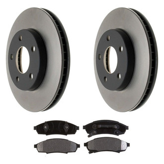 ACDelco® - Gold™ Front Brake Kit with Semi-Metallic Pads
