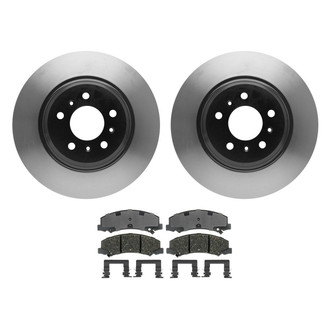 ACDelco® - Gold™ Front Brake Kit with Semi-Metallic Pads