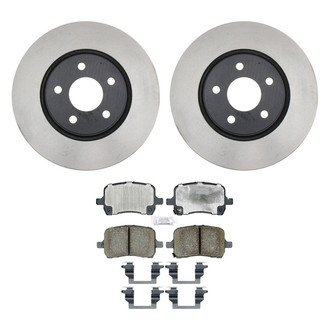ACDelco® - Gold™ Front Brake Kit with Ceramic Pads