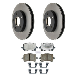 ACDelco® - Gold™ Front Brake Kit with Ceramic Pads