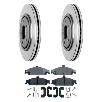 ACDelco® - Gold™ Front Brake Kit with Ceramic Pads
