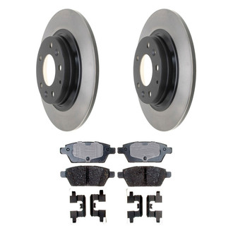 ACDelco® - Gold™ Brake Kit with Ceramic Pads