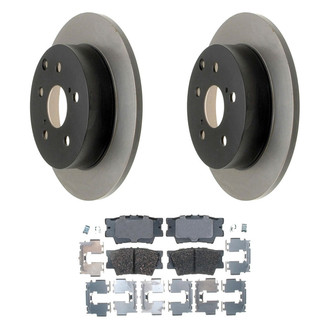 ACDelco® - Gold™ Brake Kit with Ceramic Pads