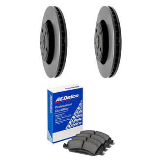 ACDelco® - Gold™ Front Brake Kit with Semi-Metallic Pads
