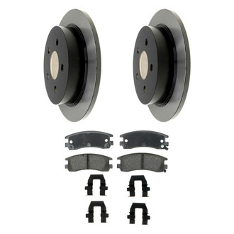ACDelco® - Gold™ Brake Kit with Ceramic Pads