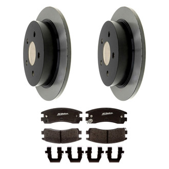 ACDelco® - Gold™ Rear Brake Kit with Semi-Metallic Pads