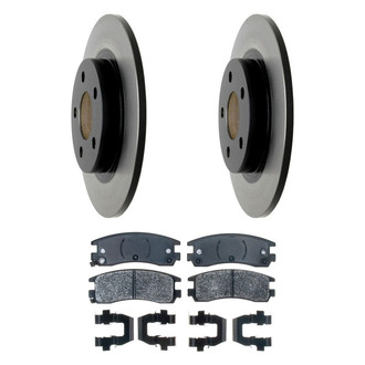 ACDelco® - Gold™ Rear Brake Kit with Semi-Metallic Pads
