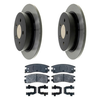 ACDelco® - Gold™ Rear Brake Kit with Semi-Metallic Pads