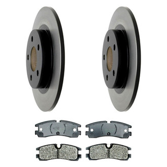 ACDelco® - Gold™ Rear Brake Kit with Semi-Metallic Pads