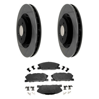 ACDelco® - Gold™ Front Brake Kit with Semi-Metallic Pads
