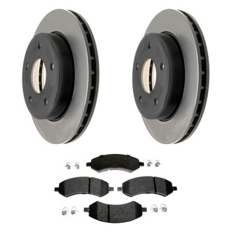 ACDelco® BNDL-31003329 - Gold™ Front Brake Kit with Semi-Metallic Pads