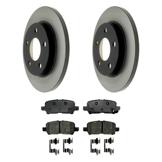 ACDelco® - Gold™ Rear Brake Kit with Semi-Metallic Pads