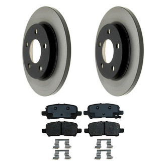 ACDelco® - Gold™ Rear Brake Kit with Semi-Metallic Pads