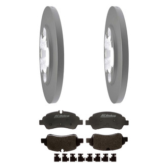 ACDelco® - Gold™ Rear Brake Kit with Semi-Metallic Pads