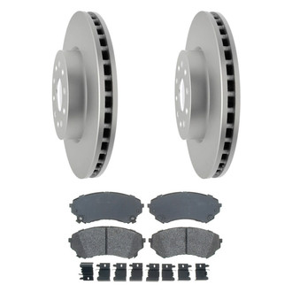 ACDelco® - Gold™ Front Brake Kit with Semi-Metallic Pads