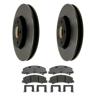 ACDelco® - Gold™ Front Brake Kit with Semi-Metallic Pads