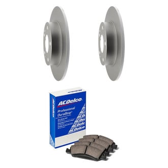 ACDelco® - Gold™ 1-Piece Plain Brake Kit with Ceramic Brake Pads