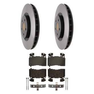 ACDelco® BNDL-31003457 - Gold™ Front Brake Kit with Semi-Metallic Pads