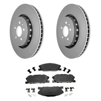 ACDelco® - Gold™ Front Brake Kit with Semi-Metallic Pads