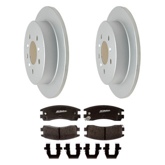 ACDelco® - Gold™ Rear Brake Kit with Semi-Metallic Pads