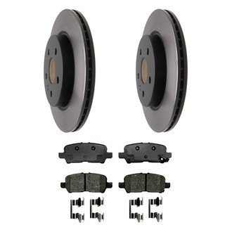 ACDelco® - Gold™ Rear Brake Kit with Semi-Metallic Pads