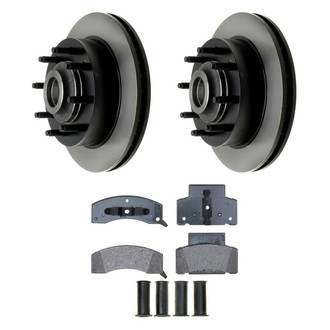 ACDelco® - Gold™ Front Brake Kit with Semi-Metallic Pads
