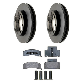 ACDelco® - Gold™ Front Brake Kit with Semi-Metallic Pads