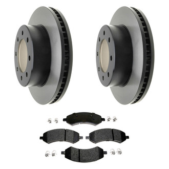 ACDelco® - Gold™ Front Brake Kit with Semi-Metallic Pads
