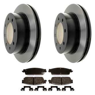 ACDelco® - Gold™ Rear Brake Kit with Semi-Metallic Pads