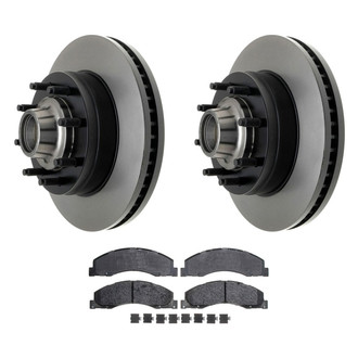 ACDelco® - Gold™ Front Brake Kit with Semi-Metallic Pads