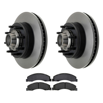 ACDelco® - Gold™ Front Brake Kit with Semi-Metallic Pads