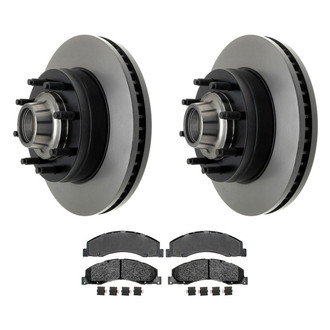 ACDelco® - Gold™ Front Brake Kit with Semi-Metallic Pads