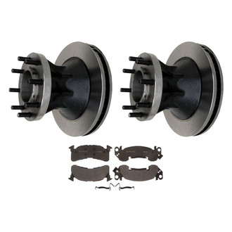 ACDelco® - Gold™ Front Brake Kit with Semi-Metallic Pads