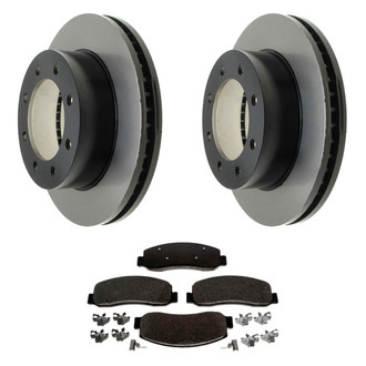 ACDelco® - Gold™ Front Brake Kit with Semi-Metallic Pads