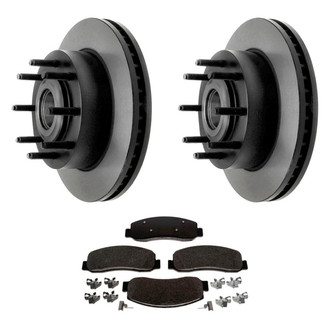 ACDelco® - Gold™ Front Brake Kit with Semi-Metallic Pads