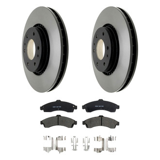 ACDelco® - Gold™ Front Brake Kit with Ceramic Pads