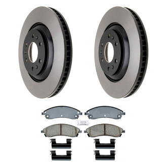 ACDelco® - Gold™ Front Brake Kit with Ceramic Pads