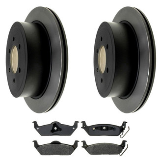 ACDelco® - Gold™ Rear Brake Kit with Semi-Metallic Pads