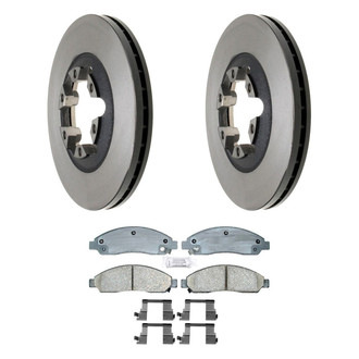 ACDelco® - Gold™ Front Brake Kit with Ceramic Pads