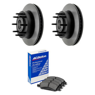 ACDelco® - Gold™ Front Brake Kit with Semi-Metallic Pads