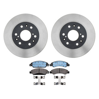 ACDelco® - Gold™ Front Brake Kit with Semi-Metallic Pads