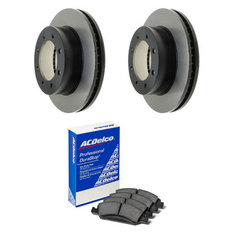 ACDelco® - Gold™ Front Brake Kit with Semi-Metallic Pads