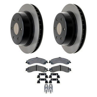 ACDelco® - Gold™ Rear Brake Kit with Semi-Metallic Pads