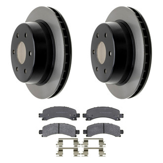 ACDelco® - Gold™ Rear Brake Kit with Semi-Metallic Pads
