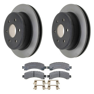 ACDelco® - Gold™ Rear Brake Kit with Semi-Metallic Pads
